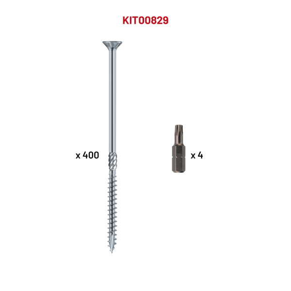400 VBF 6,0x160 + 4 emb TX30