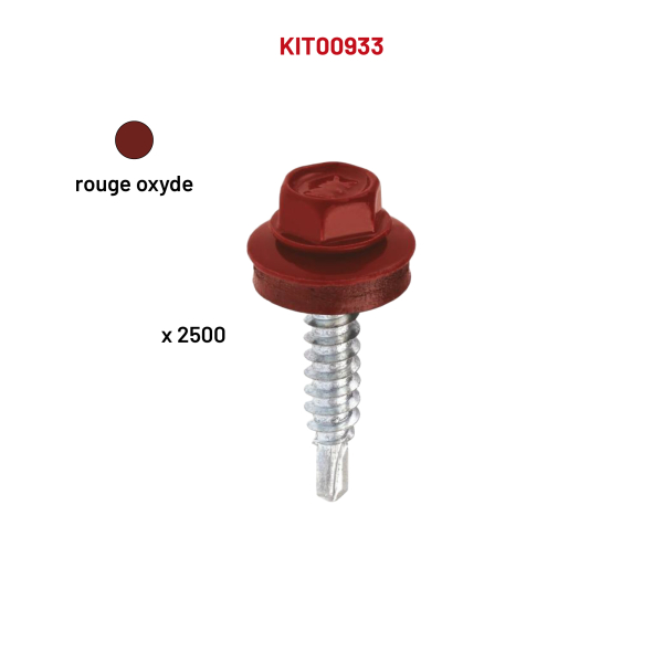 2500 VCAC 4,8x16 rouge oxyde