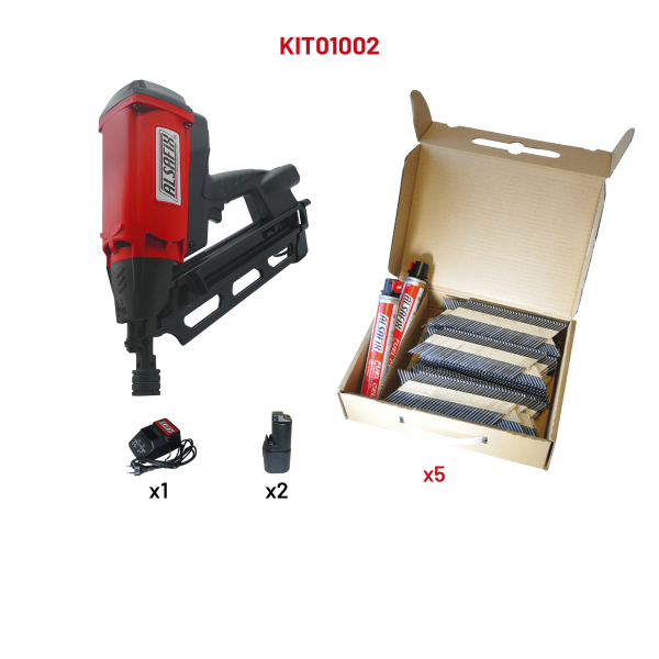 Naglerset 1 x D90G2 + 5 Packs