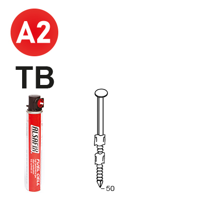 Pack 20° 2,9x50 Rille INOX LK