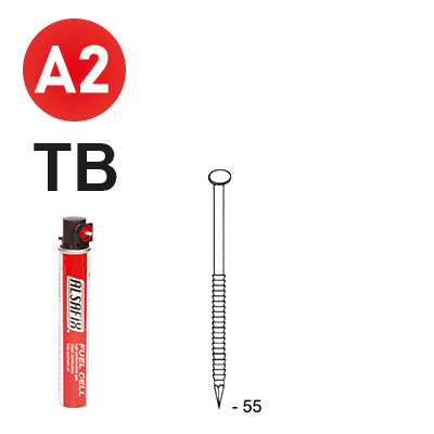 Pack 34° 2,8x55 Rille INOX LK