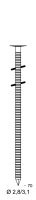 Coils 28/31x70 Rille