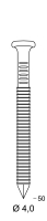 Pack 34° 40x50 Rille INOX +gaz